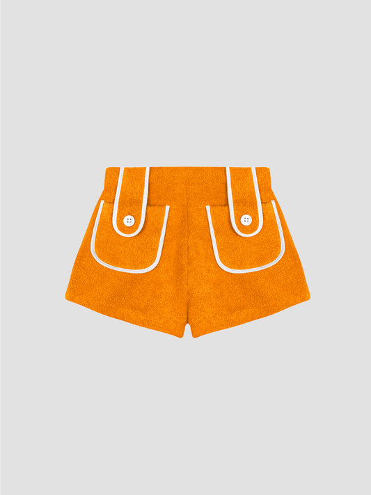 Carambola Towel Short Orange