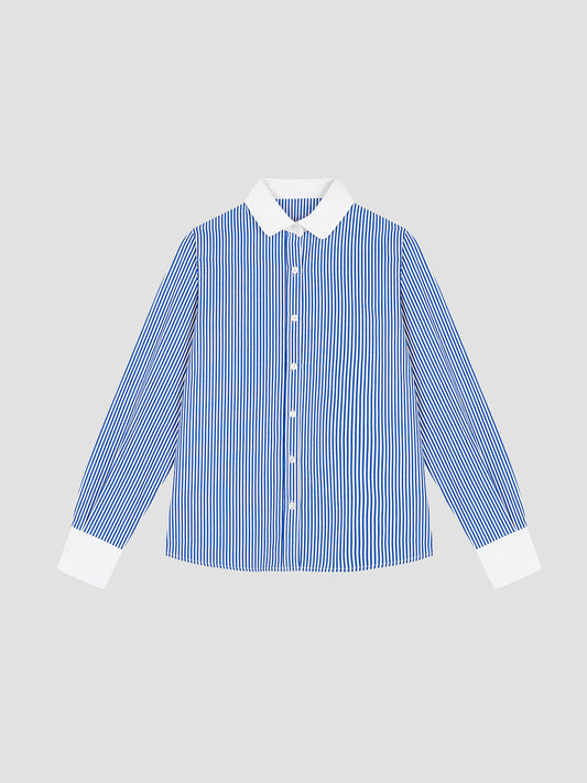Shelby Shirt Striped Blue
