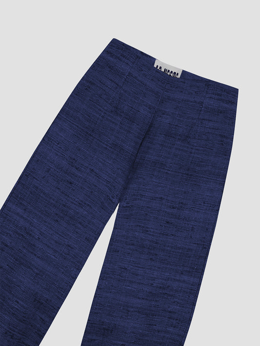 Boogie Silk Pants Navy