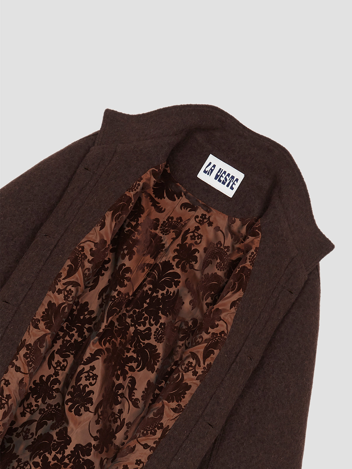 D´Artagnan Wool Cape Brown