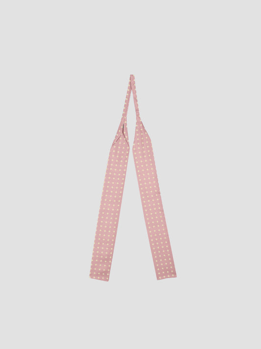 Twilly Polka Dots Silk Pink