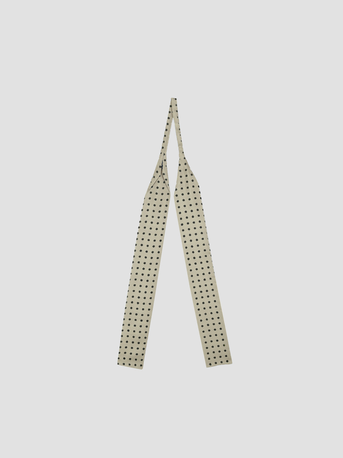 Twilly Polka Dots Silk White