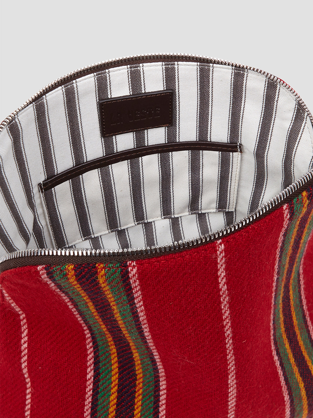 Pippi Wool Pouch Red