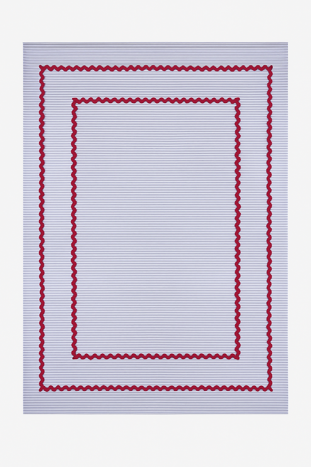 Tablecloth Vertical Striped Blue