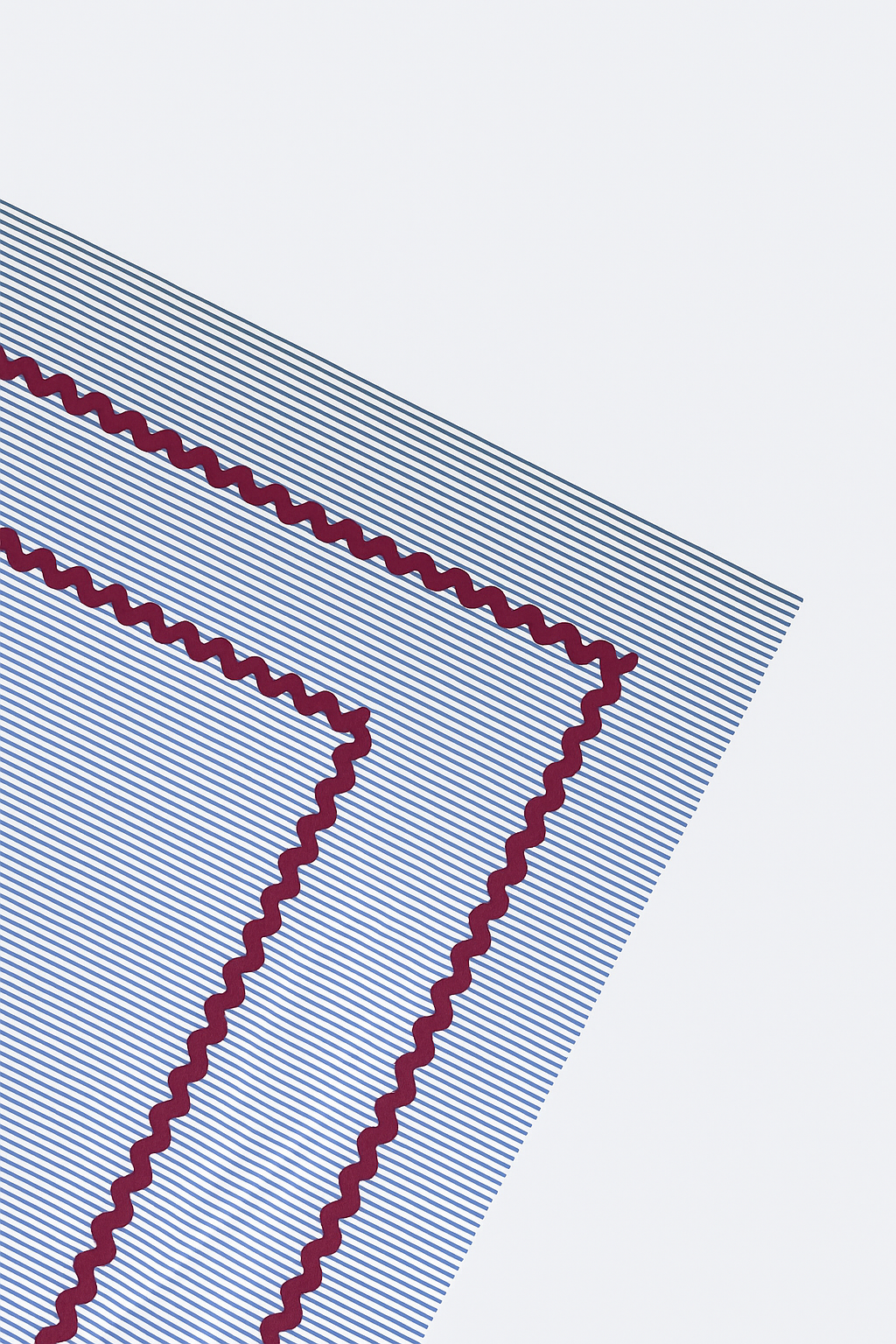 Tablecloth Vertical Striped Blue