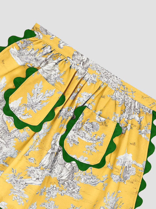 Jouy Apron Yellow
