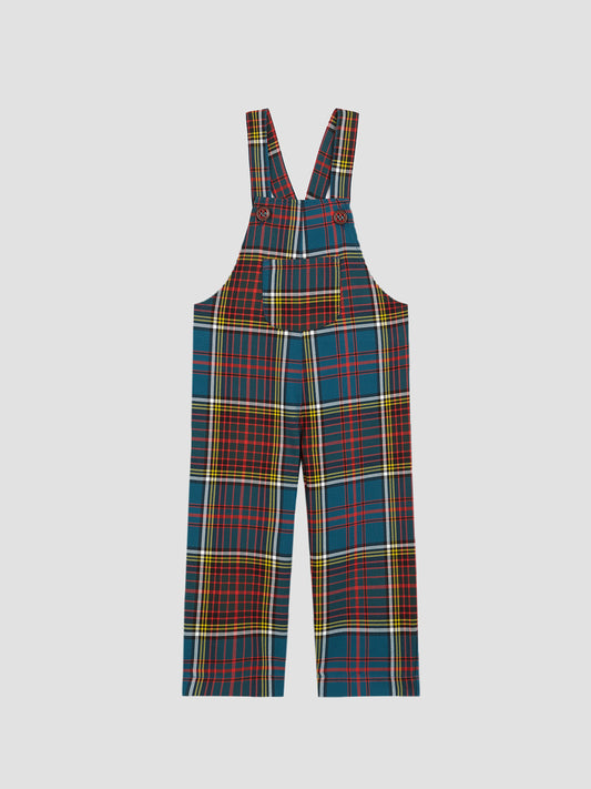 Mini Jumpsuit Tartan Multicolor