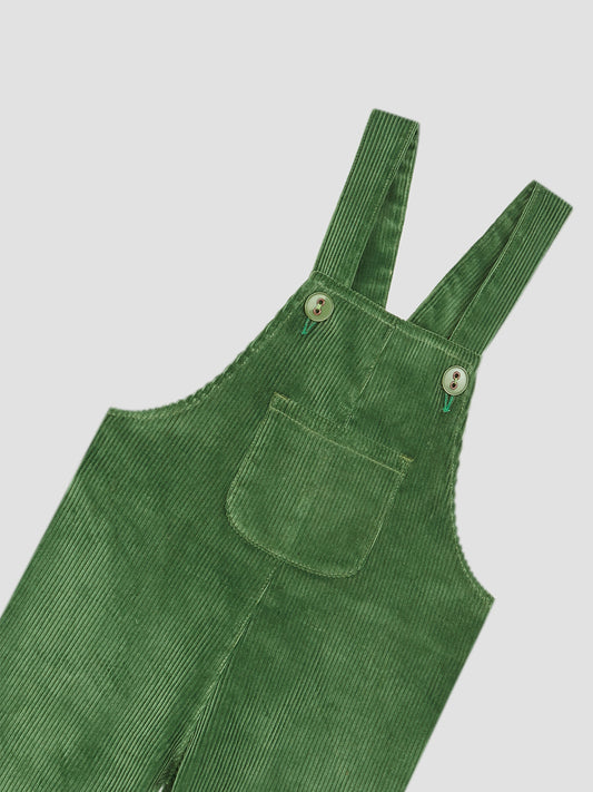 Mini Jumpsuit Corduroy Green