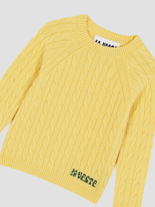Twist Mini Jumper Yellow