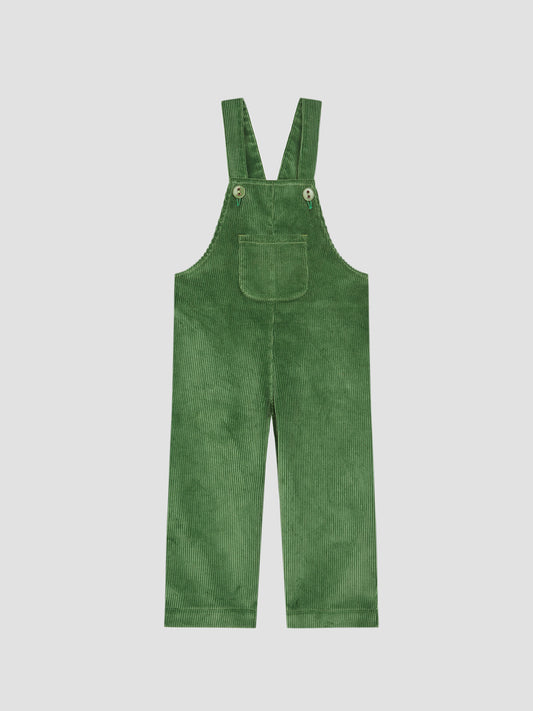 Mini Jumpsuit Corduroy Green