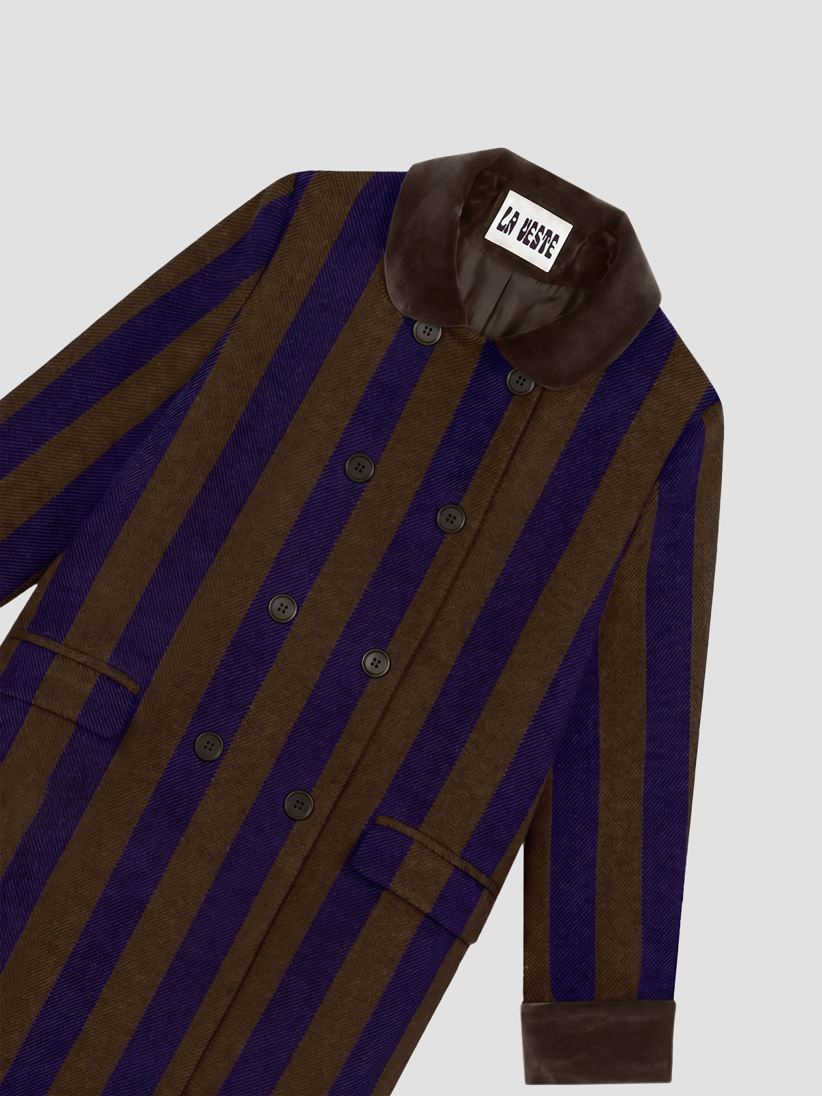 Miranda Coat Striped 05