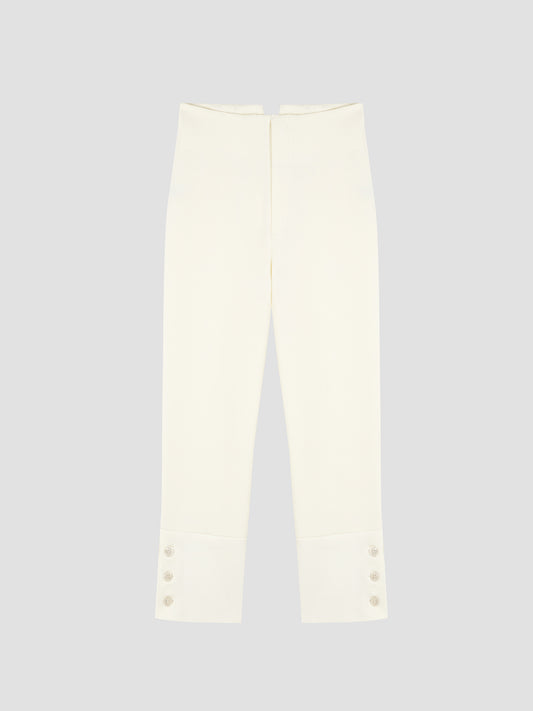 Campero Pants Wool Off White