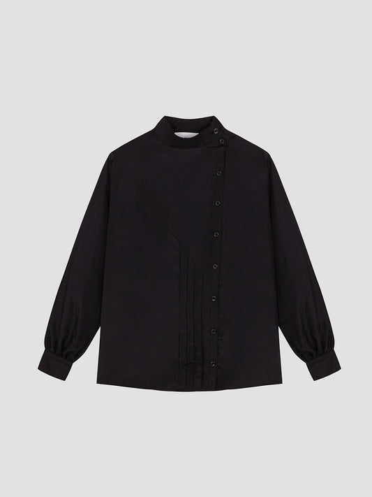 Paloma Black Silk Shirt