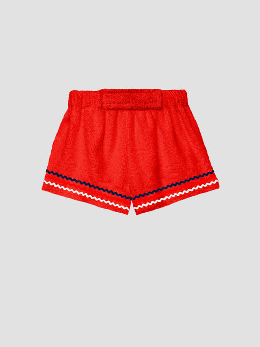 Salitre Red Shorts