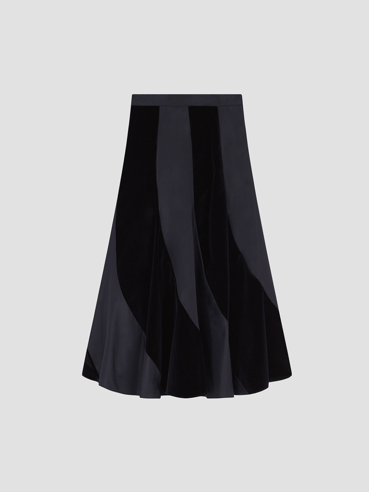 Keops Velvet Skirt Black