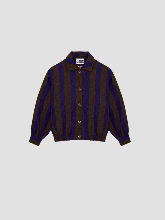 Bomber Striped Wool 05