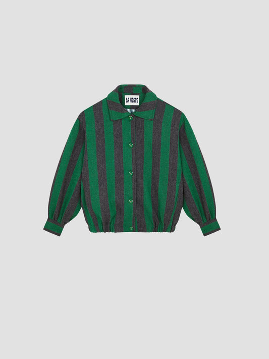 Bomber Striped Wool 03