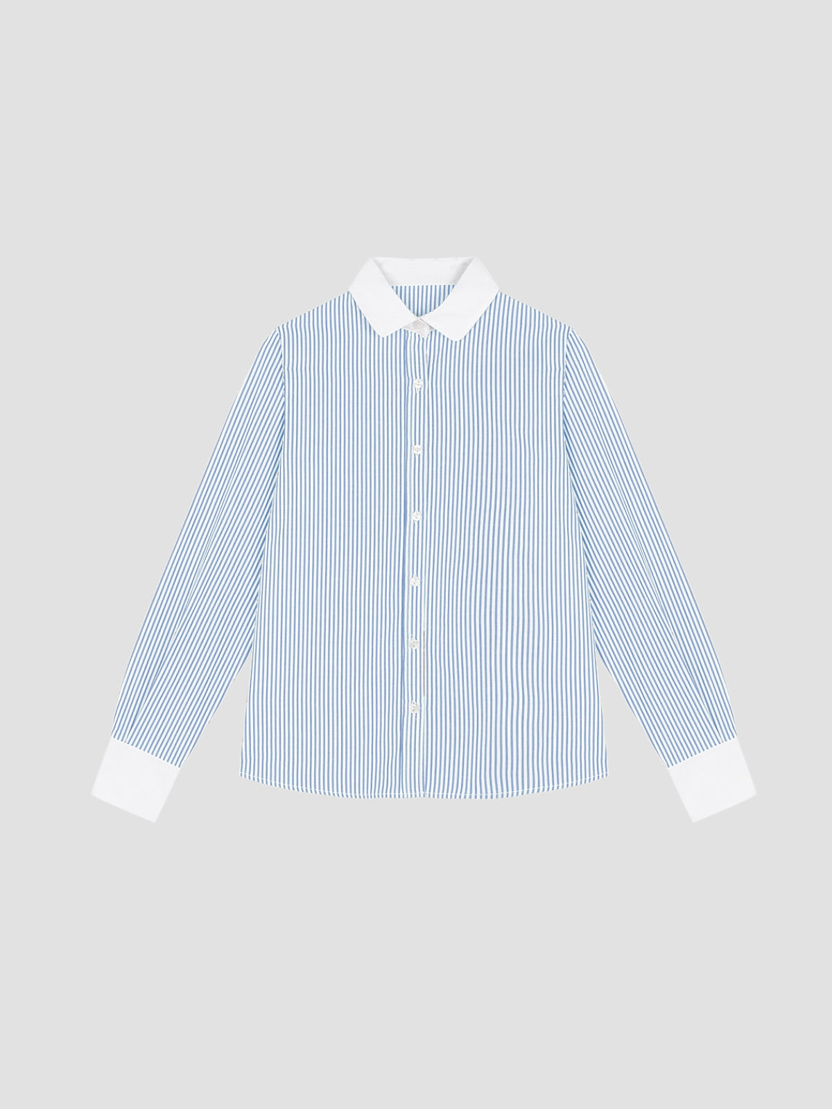 Shelby Shirt Striped Celeste