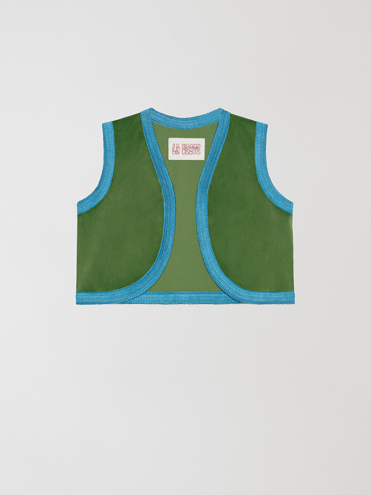 Elvis Velvet Vest Green