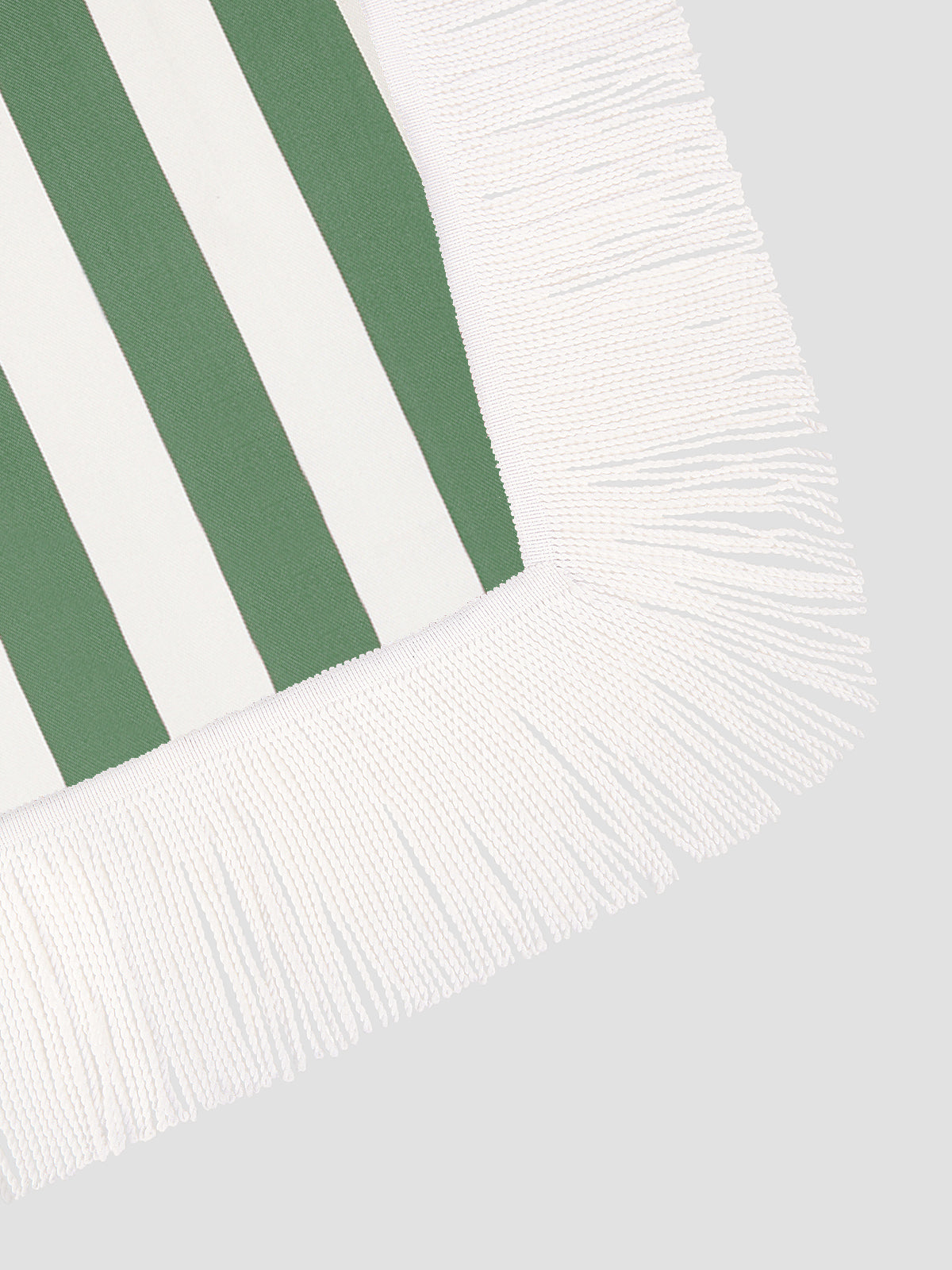Fringed Parasol Tablecloth Green