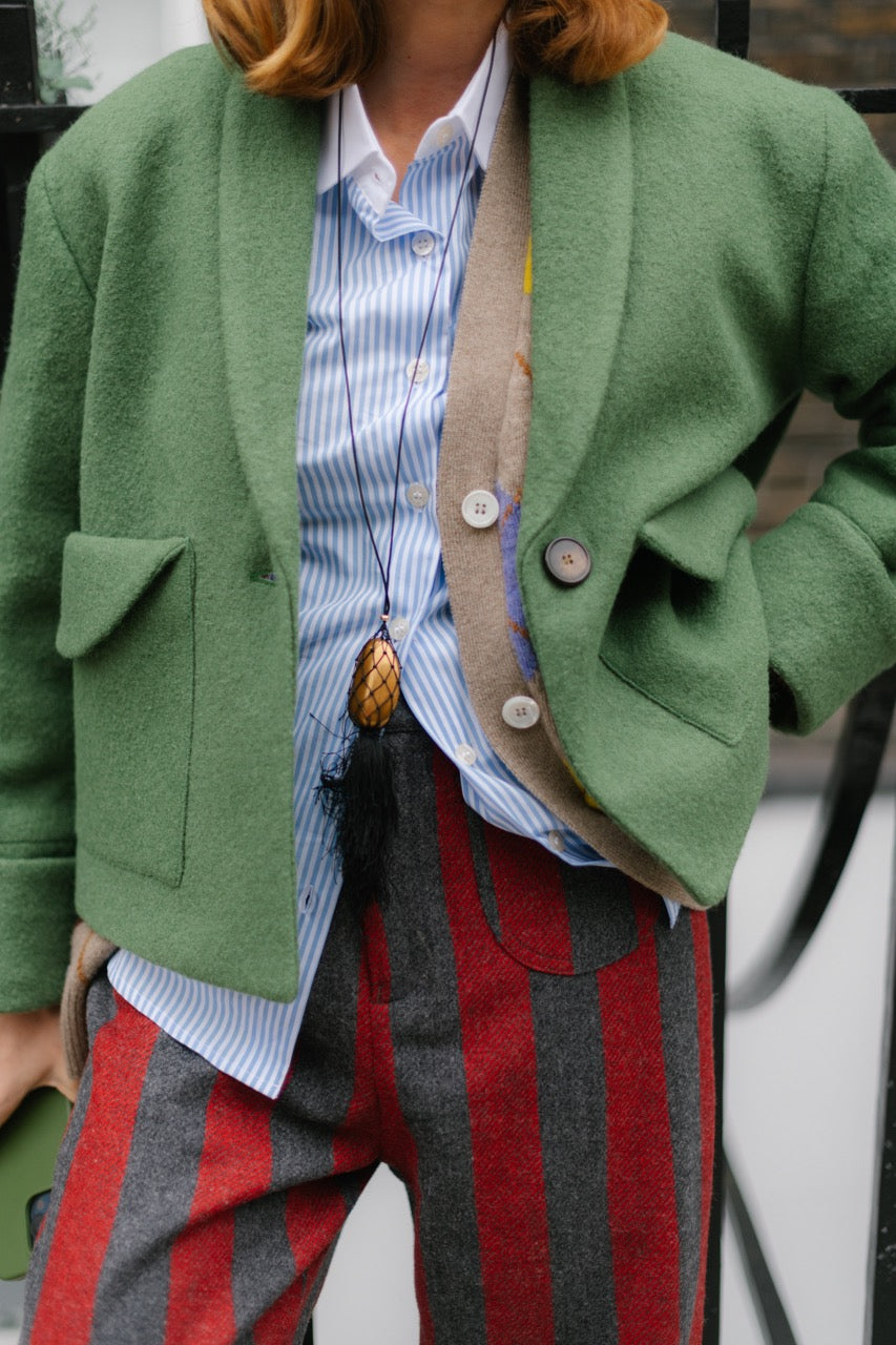 Monty Wool Jacket Green