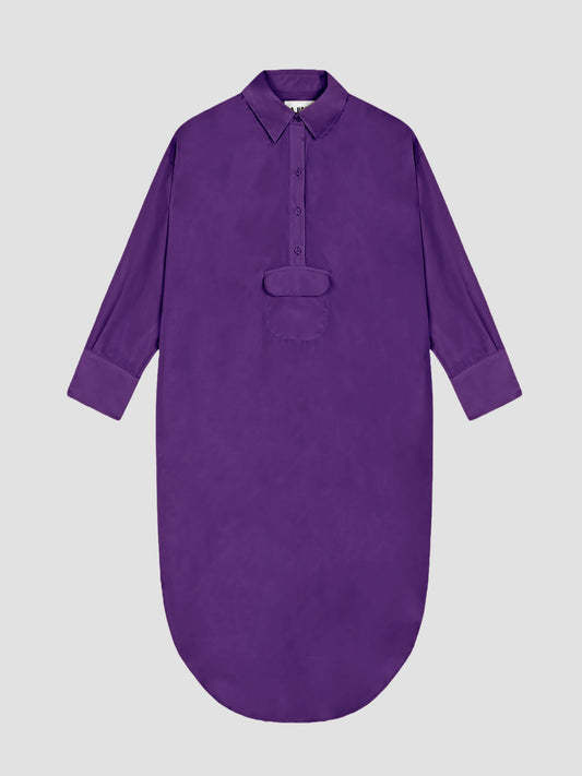 Vespa Silk Kaftan Purple