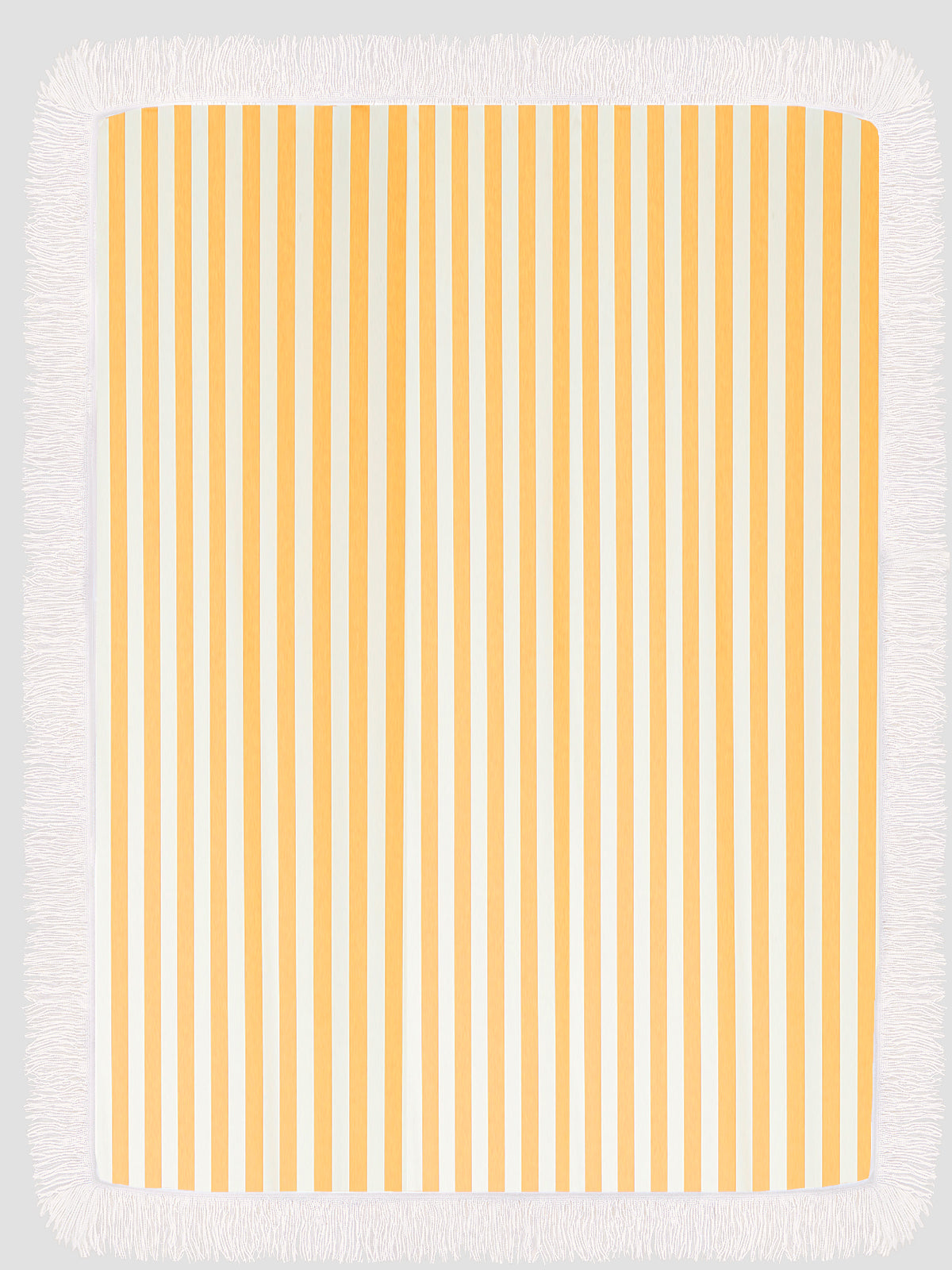 Fringed Parasol Tablecloth Yellow