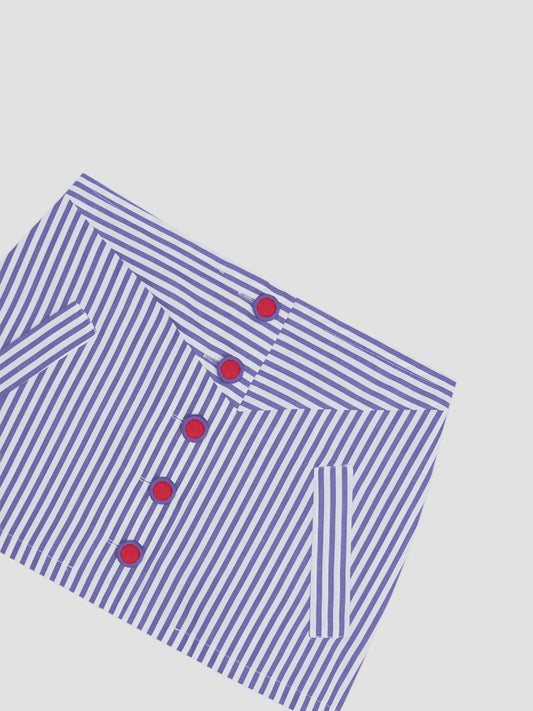 Mikado Mini Skirt Purple