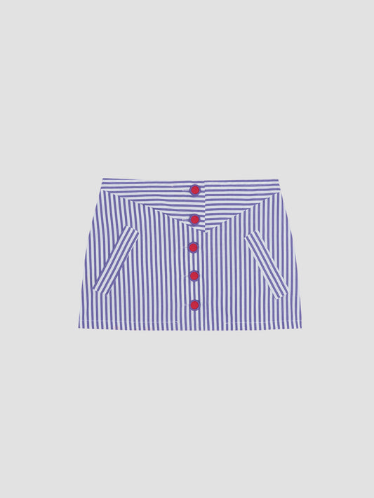 Mikado Mini Skirt Purple