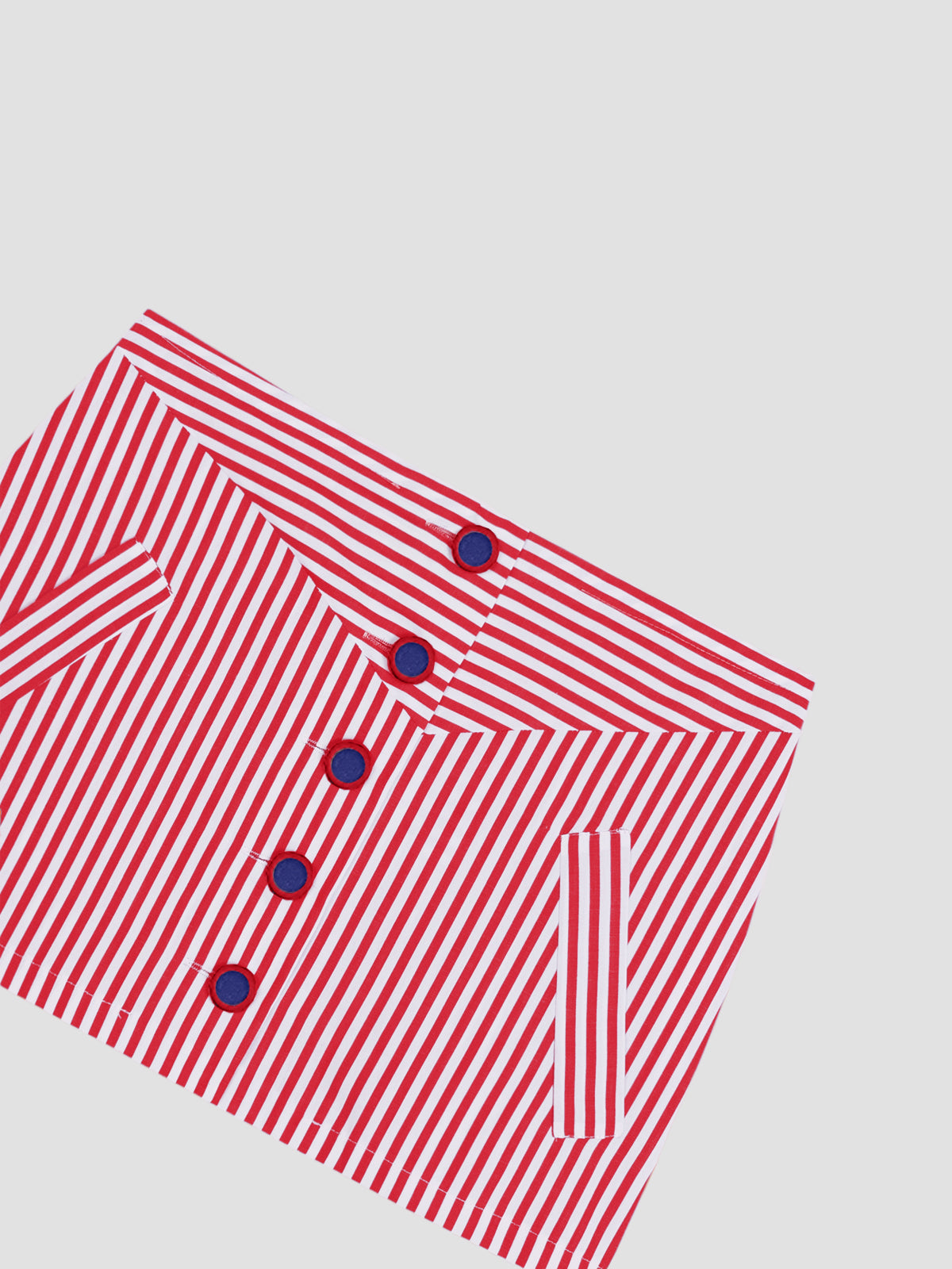 Mikado Mini Skirt Red