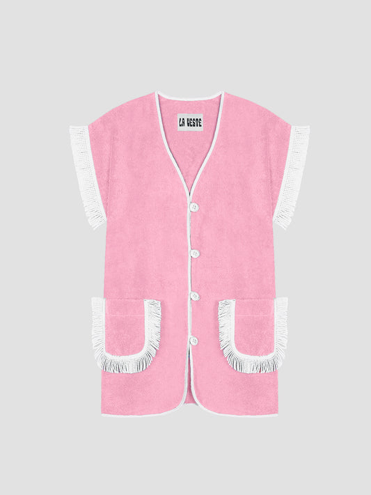 Pitaya Towel Dress Pink