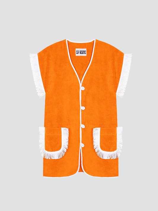 Pitaya Towel Dress Orange