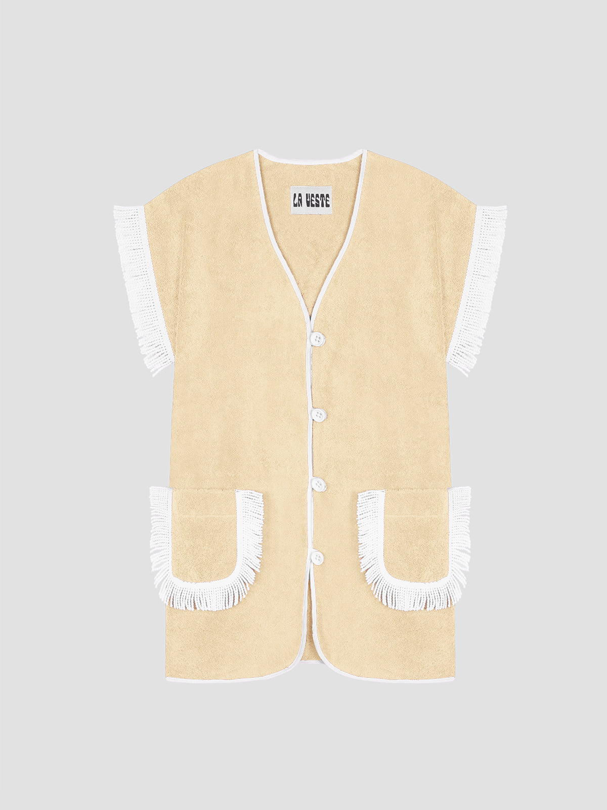 Pitaya Towel Dress Vanilla