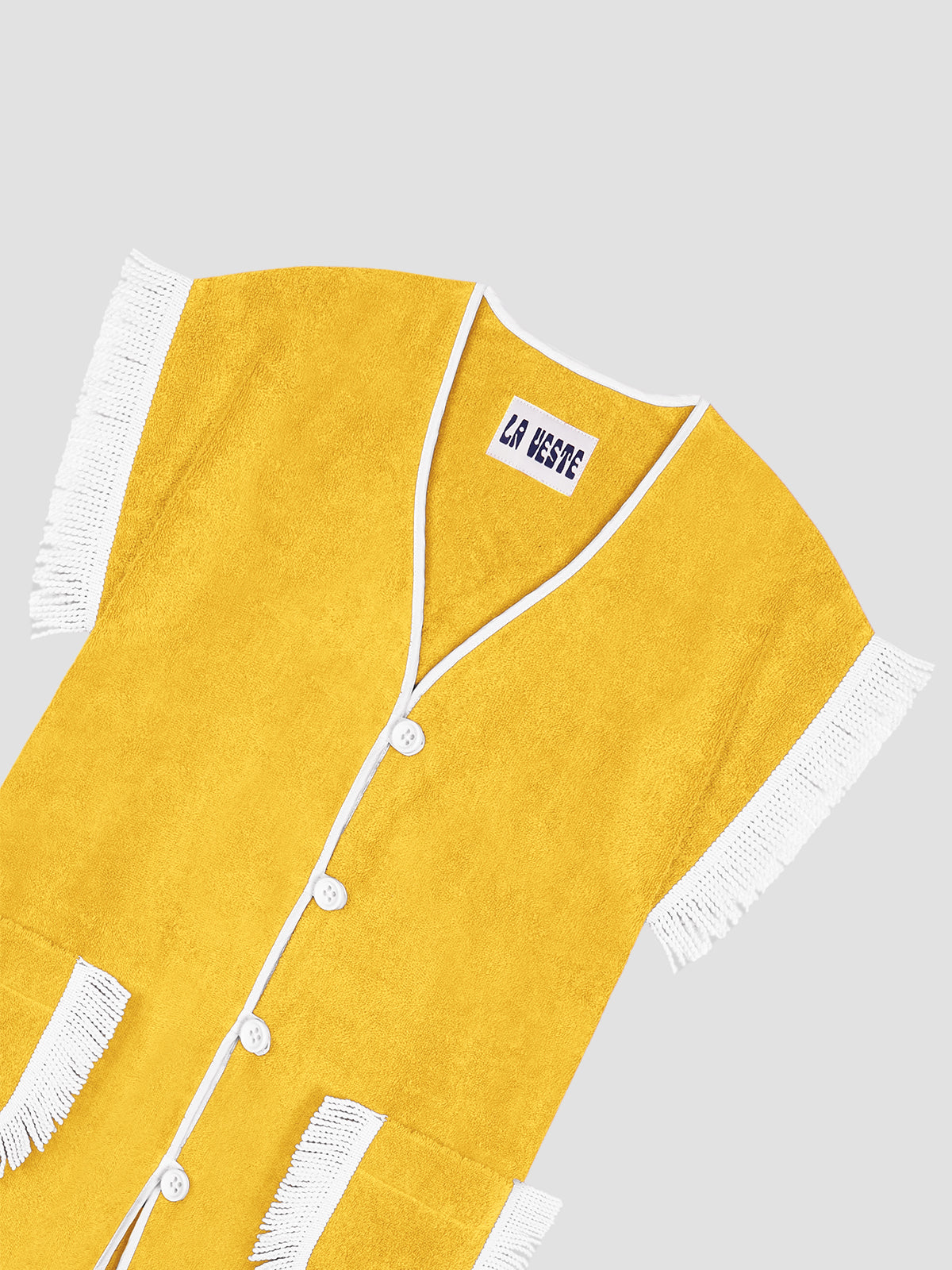 Pitaya Towel Dress Yellow