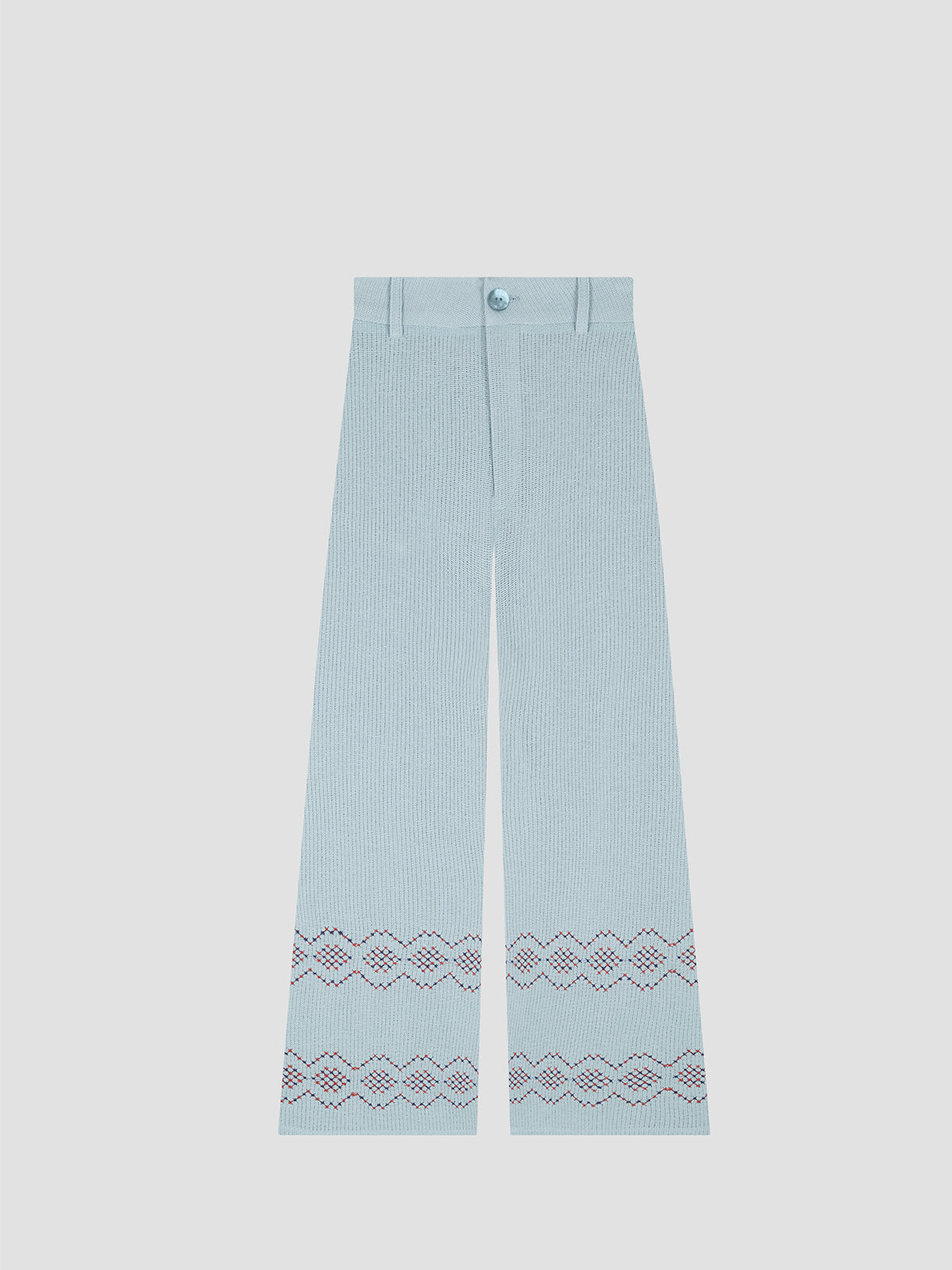 Punto de Cruz Pants Blue