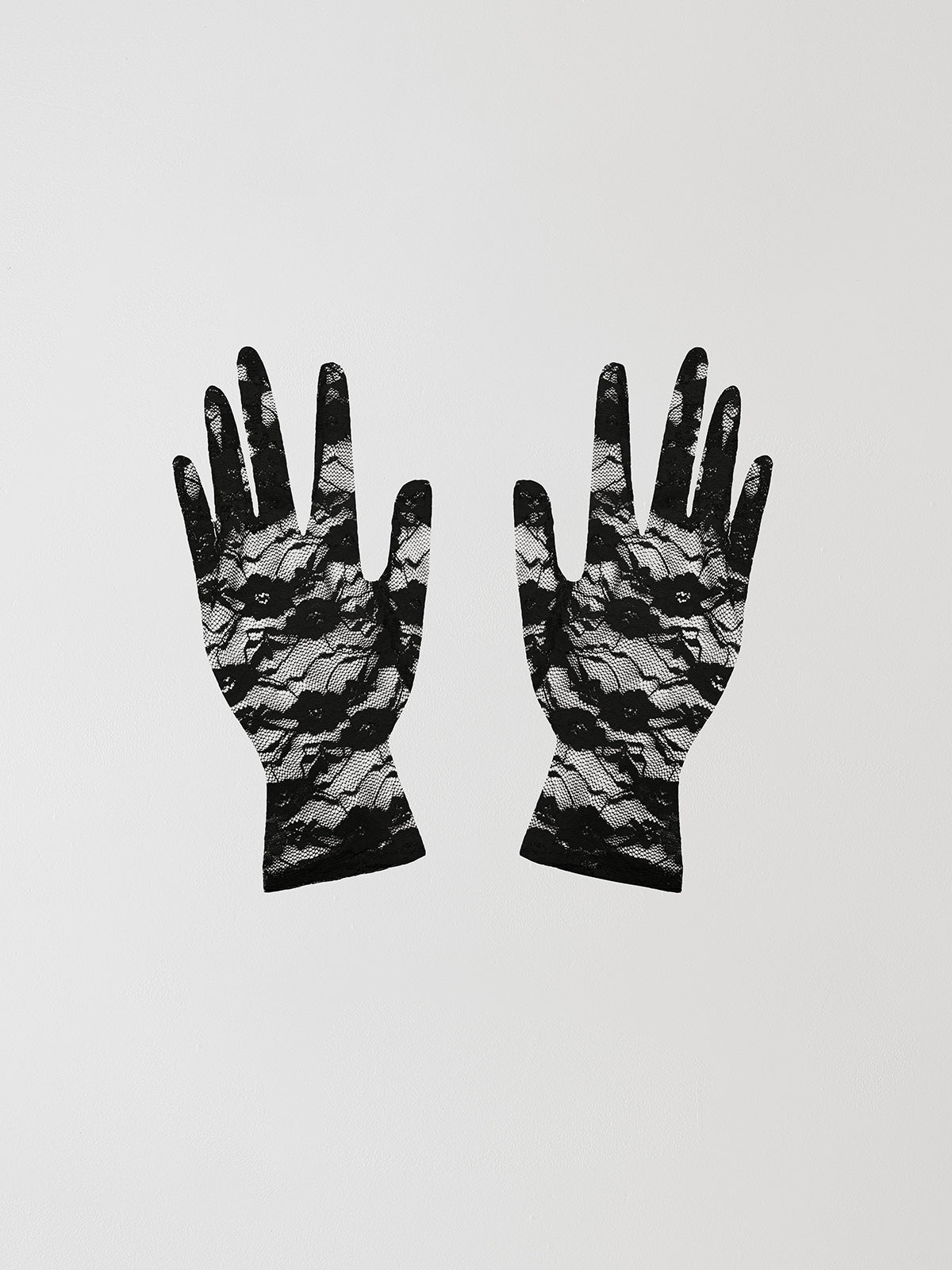 Jingle Black Gloves