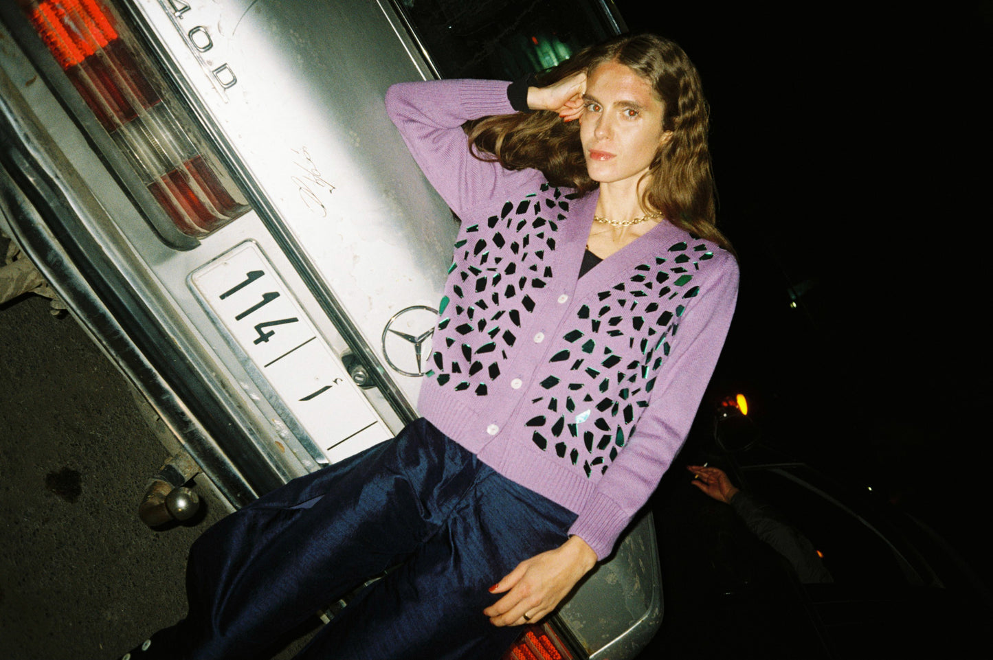 Captain Cardigan Purple