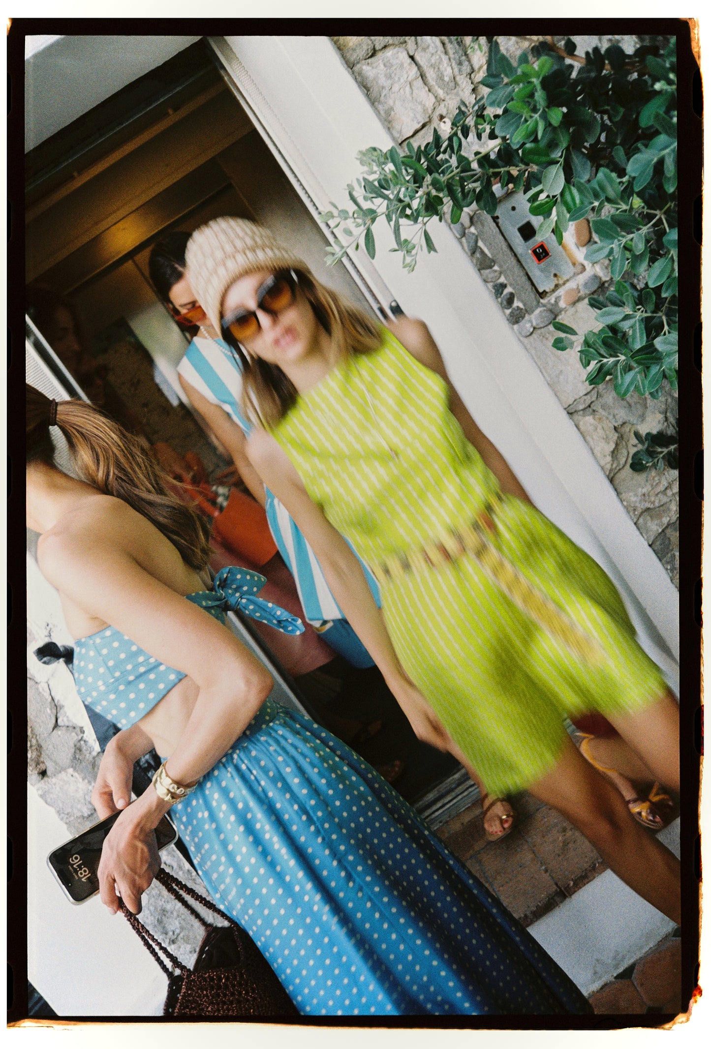 Sorbetto Mini Dress Silk Lime