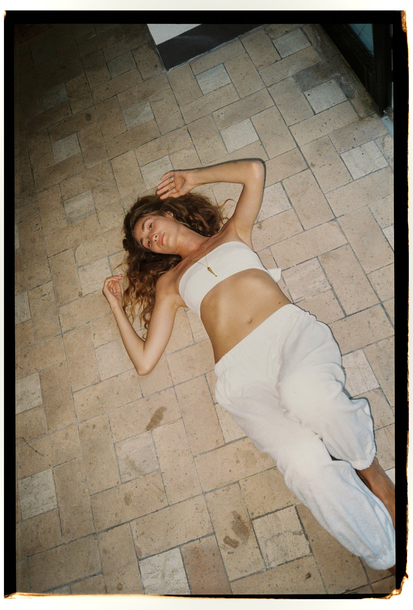 Bombacho Towel Pants White