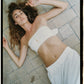 Bandeau Top Towel White