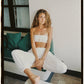 Bombacho Towel Pants White
