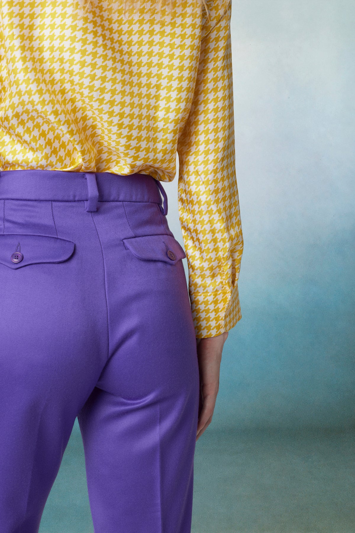 Trama Pants Purple