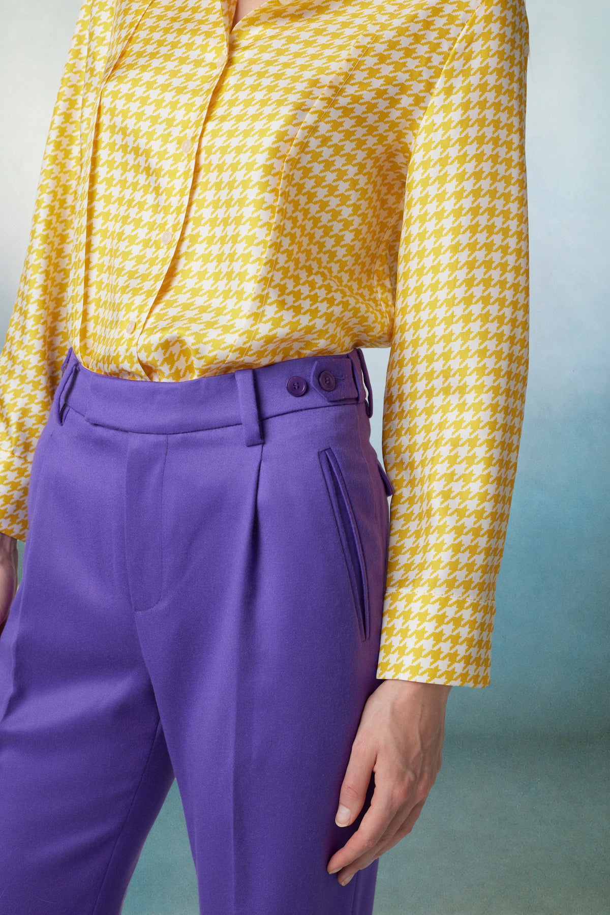 Trama Pants Purple