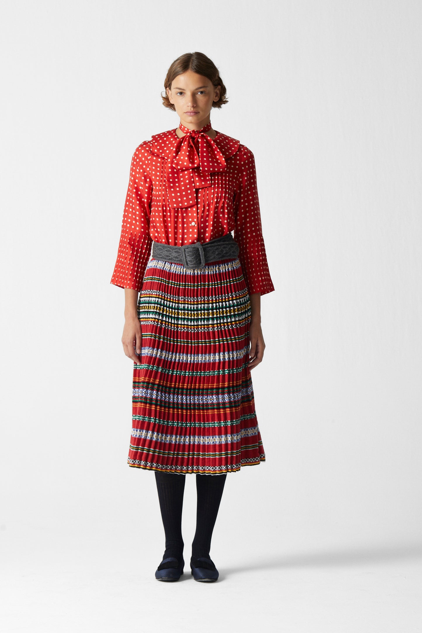 Cuzco Skirt Red