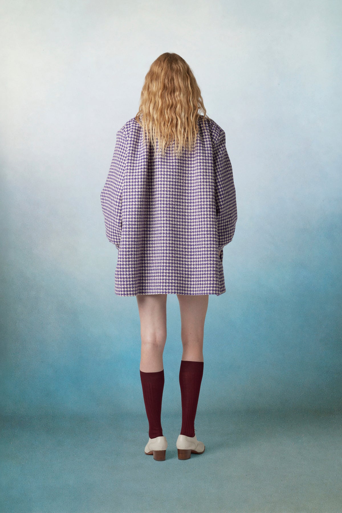 Allegra Coat Purple