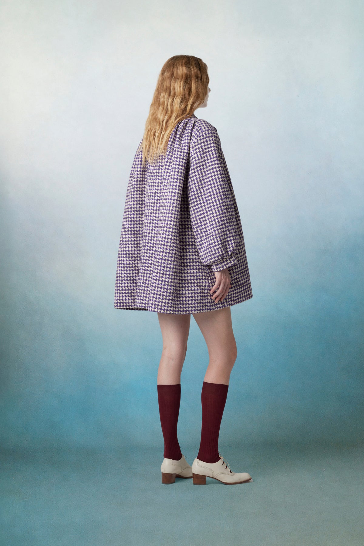 Allegra Coat Purple