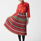 Polka Shirt Silk Red