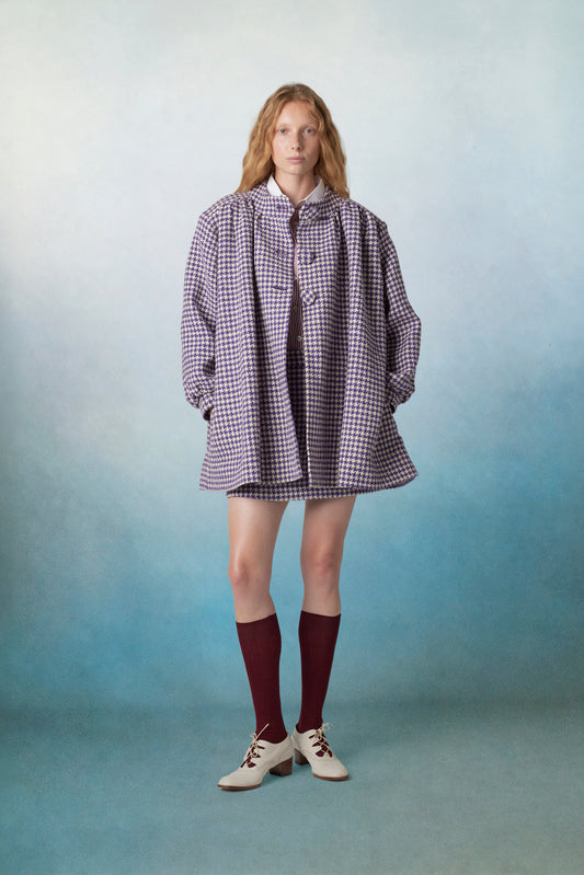 Allegra Coat Purple
