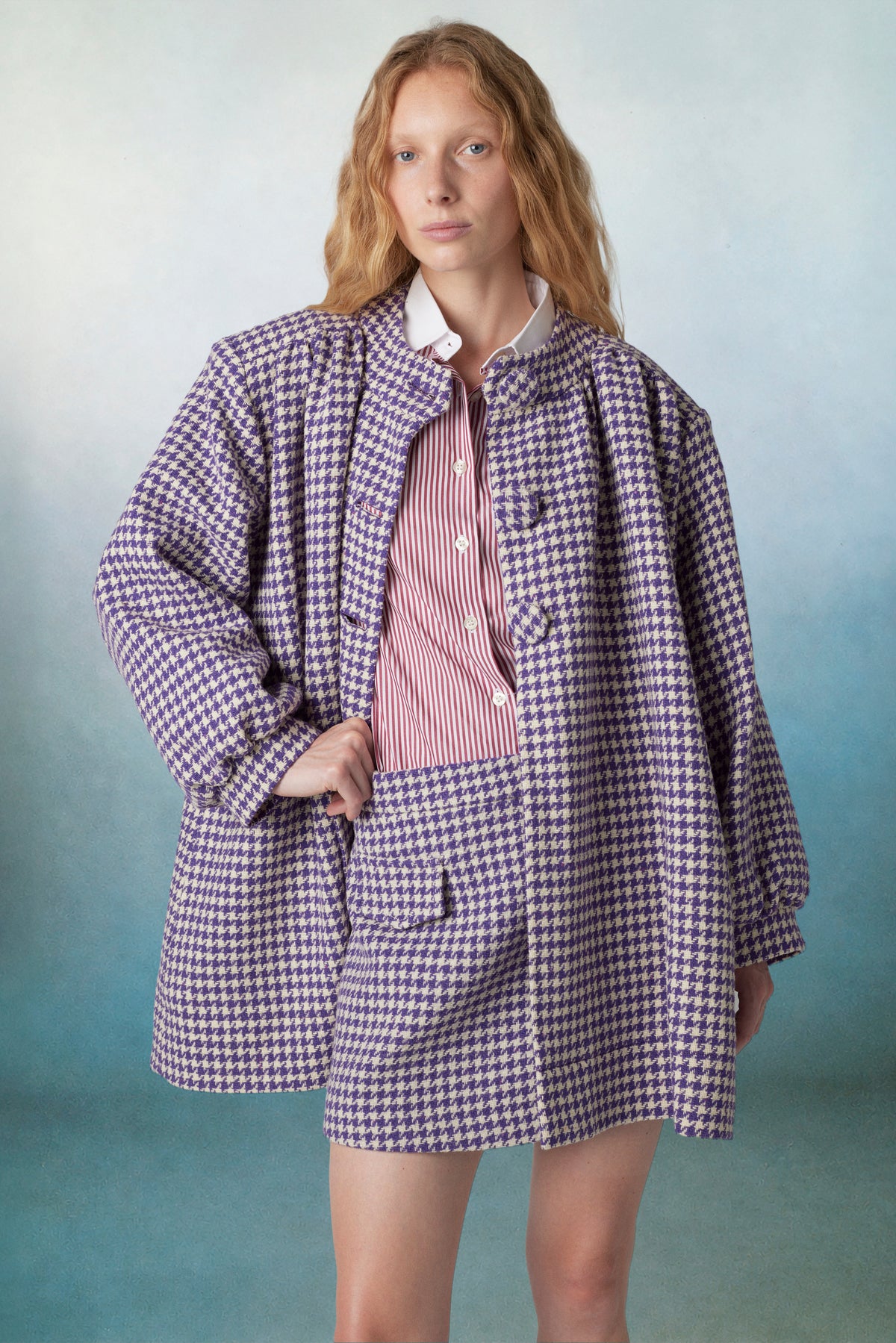 Magnolia Skirt Purple