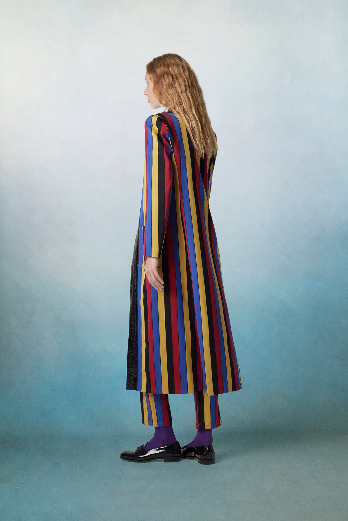 Lucky Coat Striped